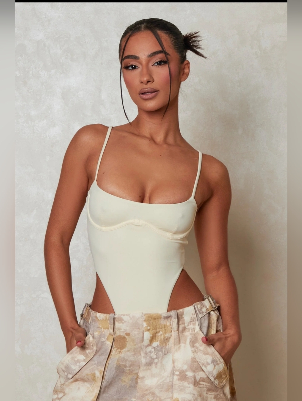 Mars The Label The Scoop Suit In Cream Uk 14